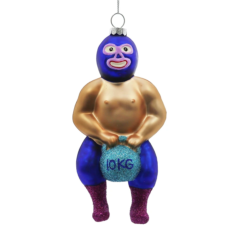 6" Luchador Glass Ornament by Ashland®