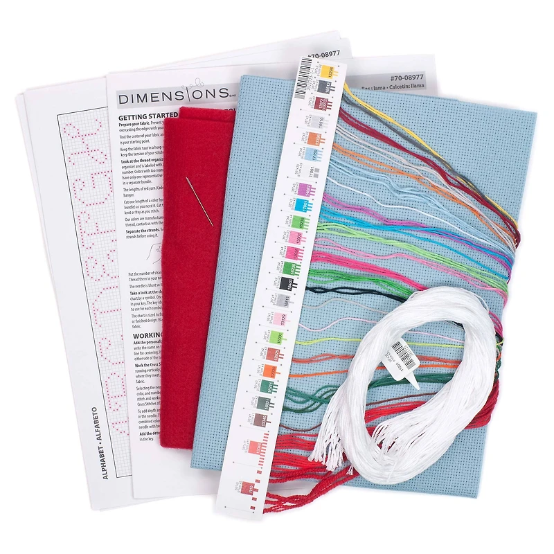 Dimensions® Counted Cross Stitch Kit, Llama Stocking