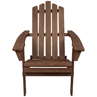 36" Classic Folding Wooden Adirondack Chair
