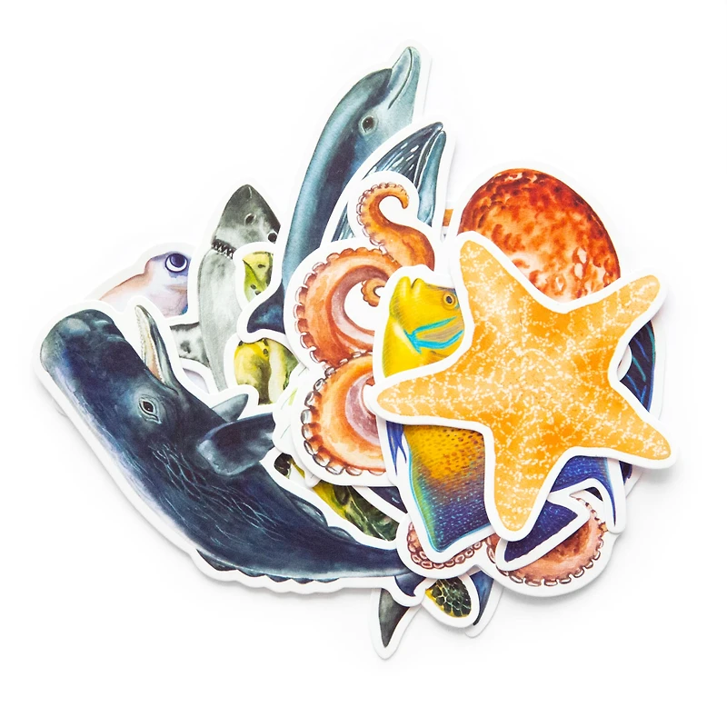 Sealife Die Cut Stickers by Recollections™