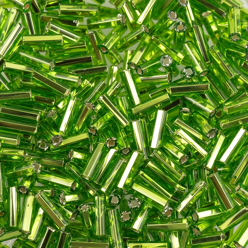 John Bead 6.5mm Czech Glass Bugle Beads