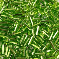 John Bead 6.5mm Czech Glass Bugle Beads