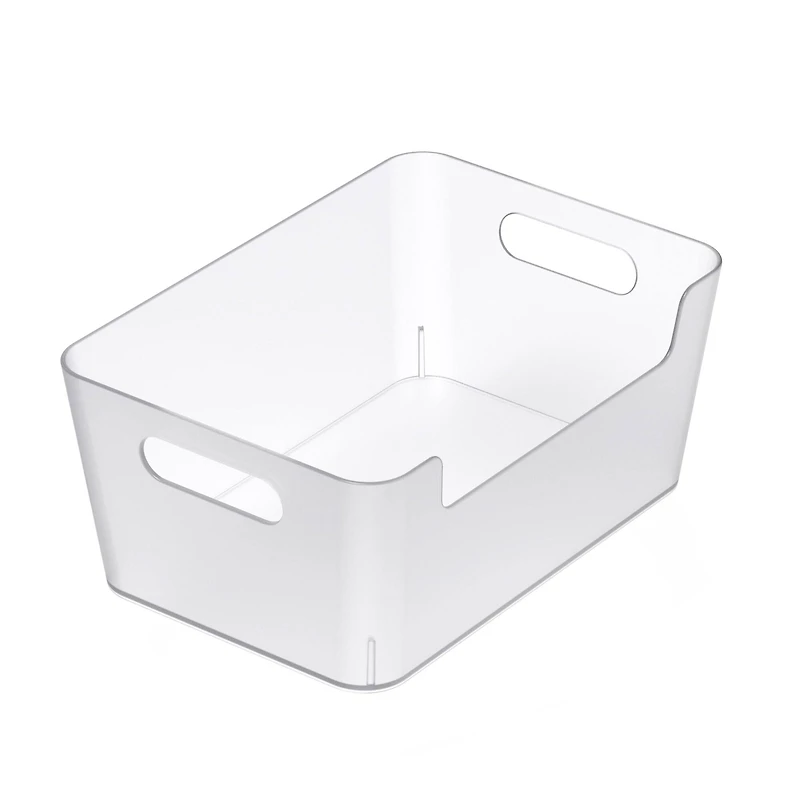 Clear Open Storage Bin by Simply Tidy