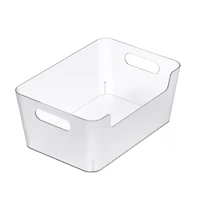 Clear Open Storage Bin by Simply Tidy