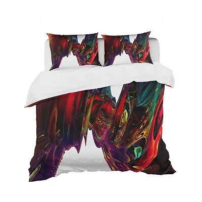 Designart 'Into The Center' Modern & Contemporary Bedding Set