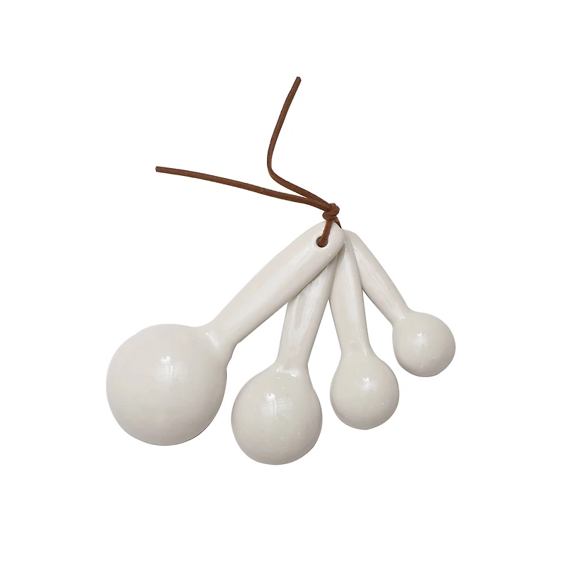 Ladybug Ceramic Measuring Spoons Set by Ashland®