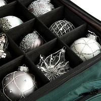 TreeKeeper 72ct. 4" Christmas Ornament Storage Box with Top Pocket