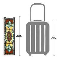 Design Toscano Gladstone Tiffany-Style Stained Glass Window