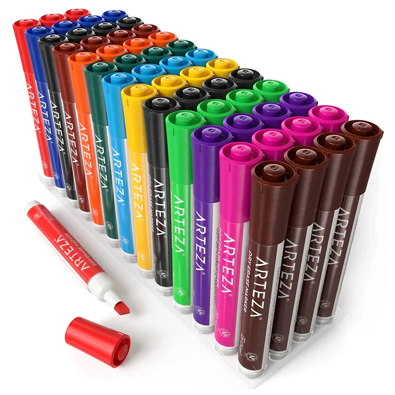 Arteza® 52 Piece Dry Erase Marker Set