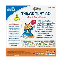 Richard Scarry's Things That Go! Giant Floor Puzzle: 26 Pcs