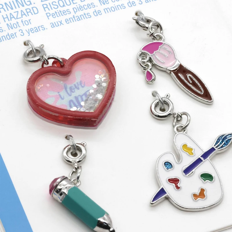 Visual Arts Charms by Creatology™, 4ct.