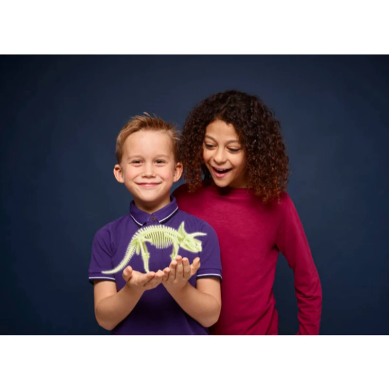 The Original Glowstars® Company Glow-In-The-Dark Dinos Triceratops Skeleton
