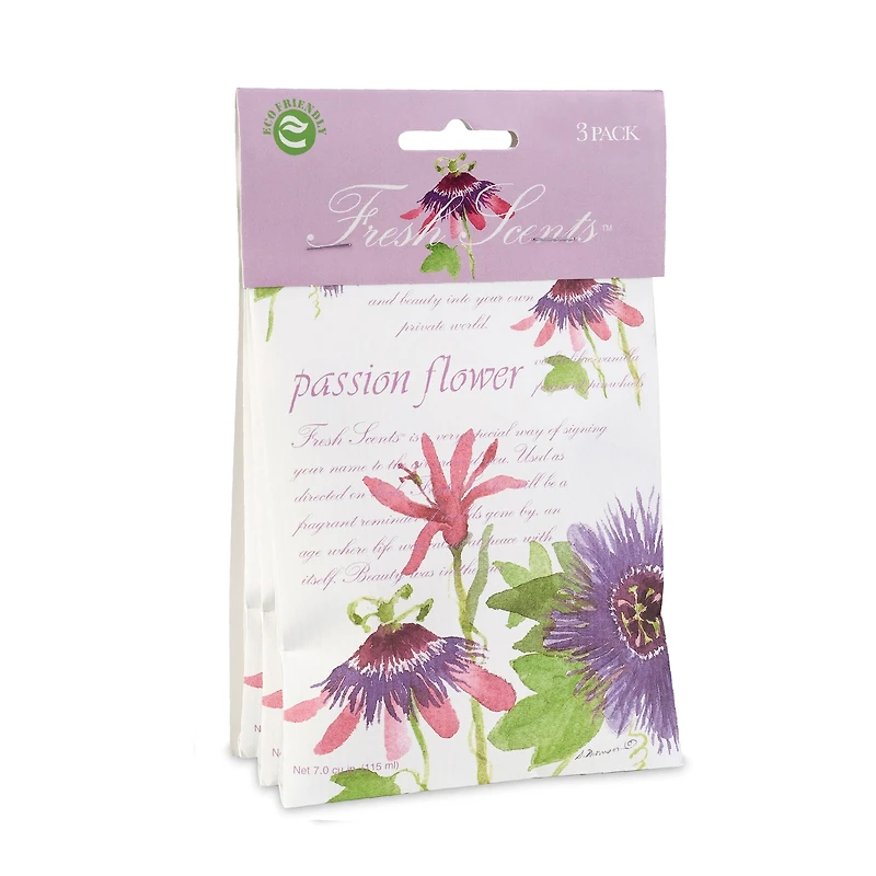 Willowbrook® Fresh Scents™ Passion Flower Fragrance Sachets, 3ct.