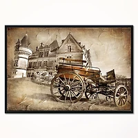 Designart - Medieval Castle with Carriage