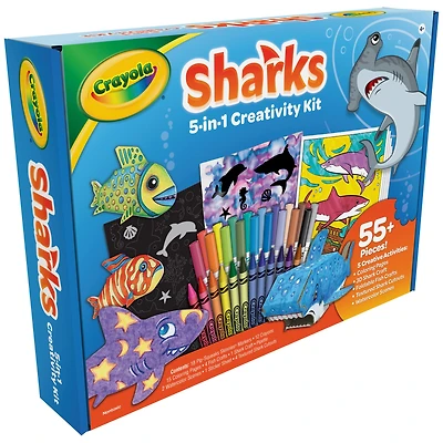Crayola® Sharks 5-in-1 Creativity Kit