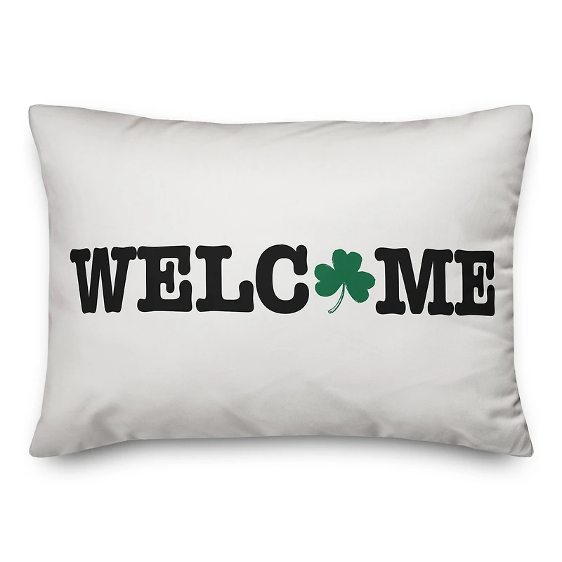 Welcome Pillow 14" x 20" Throw Pillow