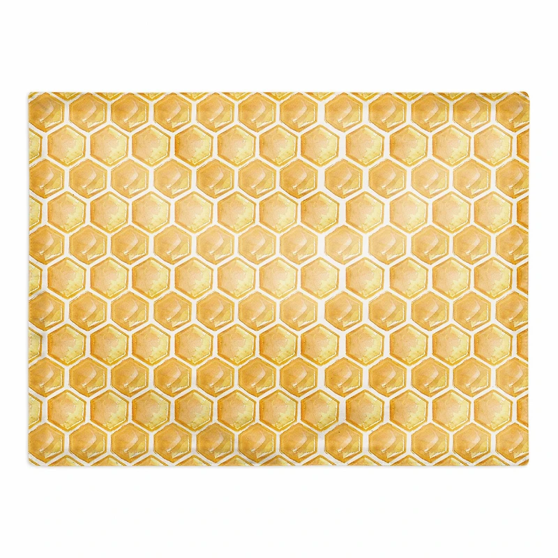 Painted Honeycomb 18" x 14" Cotton Twill Placemat