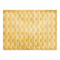 Painted Honeycomb 18" x 14" Cotton Twill Placemat