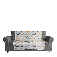 Halloween Bats Fleece Blanket