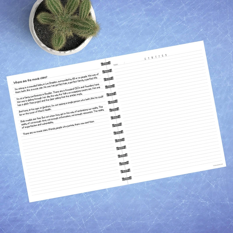 TF Publishing Indiana Golden Plaid Journal