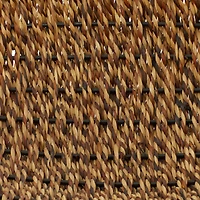 Brown Metal Coastal Storage Basket Set