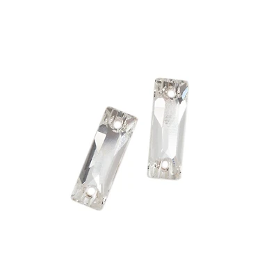 18mm Baguette Sew-On Austrian Crystals by Bead Landing