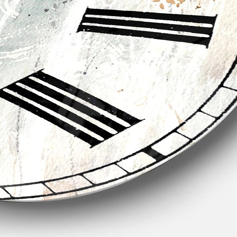 Designart 'A Woodland Walk Into The Forest Iii Traditional Wall Clock