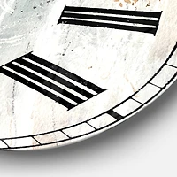 Designart 'A Woodland Walk Into The Forest Iii Traditional Wall Clock