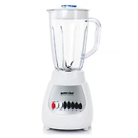 Better Chef White 50oz. 10-Speed 350-Watt Plastic Jar Blender