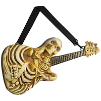 Lighted Rockin' Skeleton Guitar with Sound Halloween Decoration - 22.75"