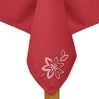DII® Red Polyester Tablecloth 52x70