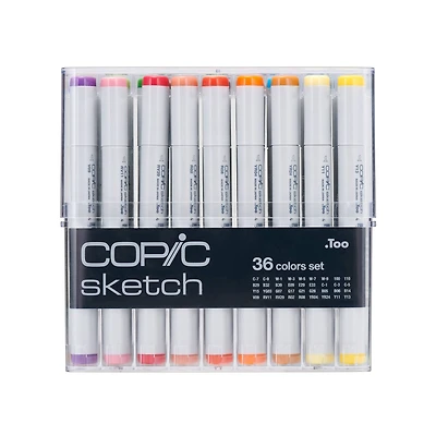 Copic® Sketch 36 Piece Manga Illustration Set