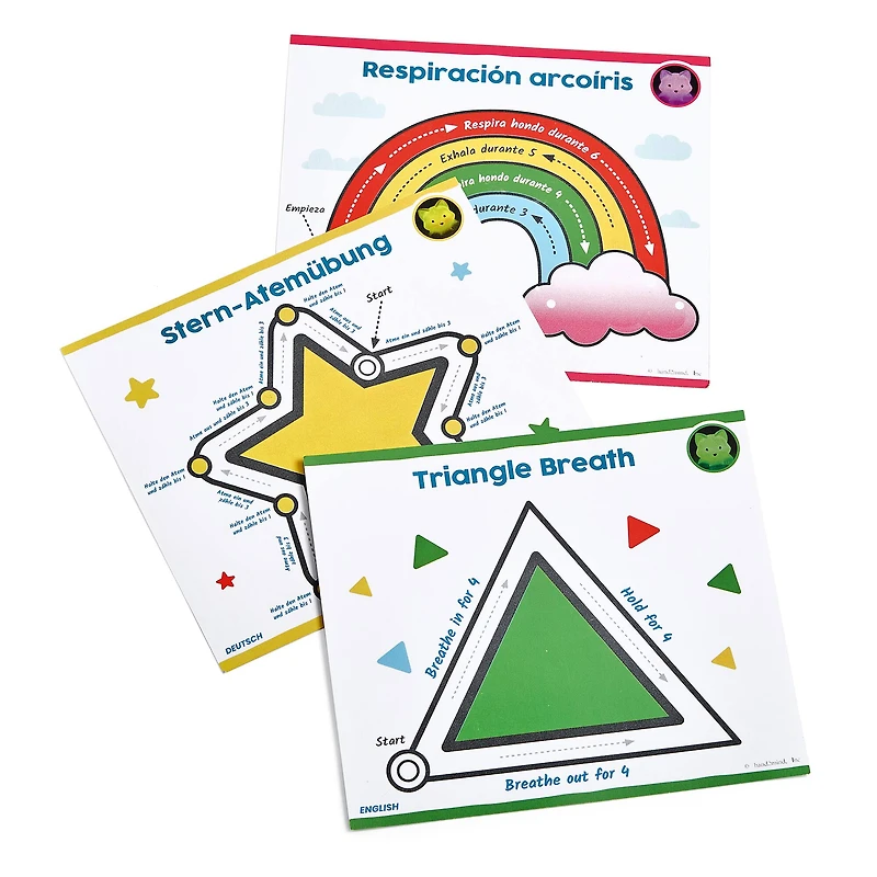 hand2mind Luna the Calming Kitty™ Breathing Buddy & Nightlight