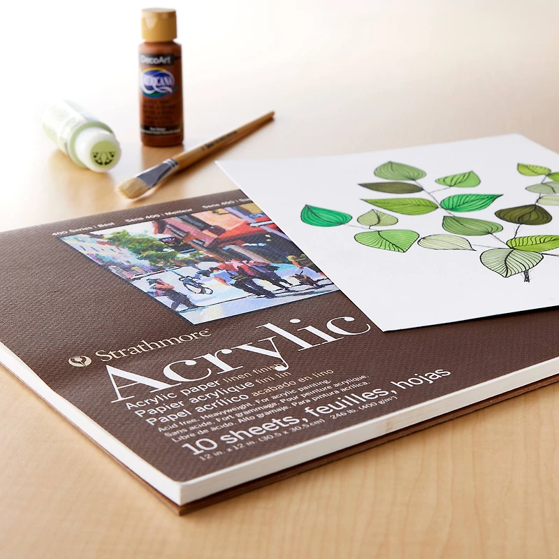 12 Pack: Strathmore® 400 Series Acrylic Paper Pad