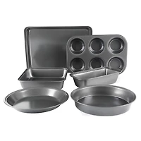Gibson Home Metallux 6-Piece Bakerware Set
