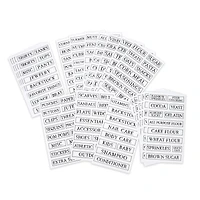 Clear Rectangle Household Label Stickers by Recollections™