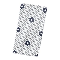 Floral Tile Pattern 10" x 10"  Cotton Twill Napkin