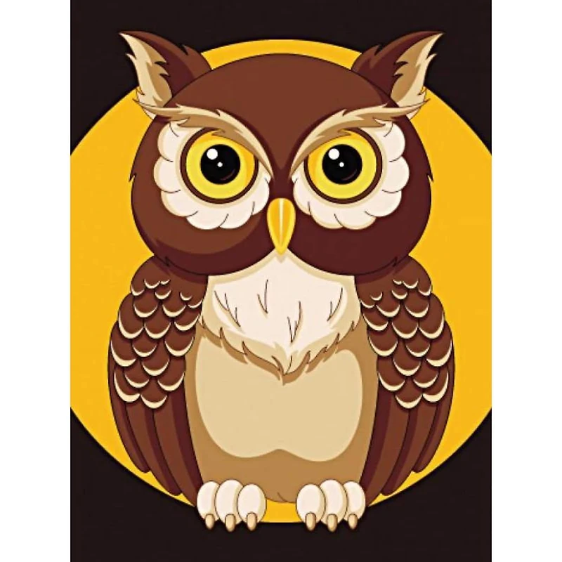 Wizardi Diamond Painting Kit Night Owl