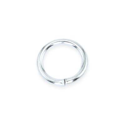 Beadalon® Round Silver-Plated Jump Rings, 80ct.