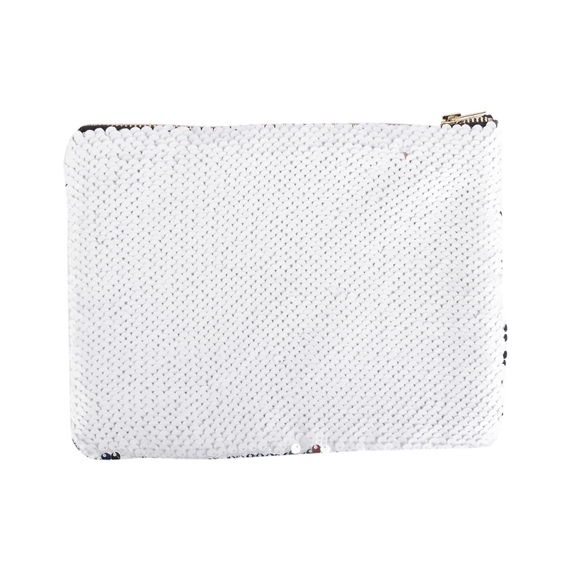 Craft Express Sublimation Sequin Makeup Bags, 2ct.
