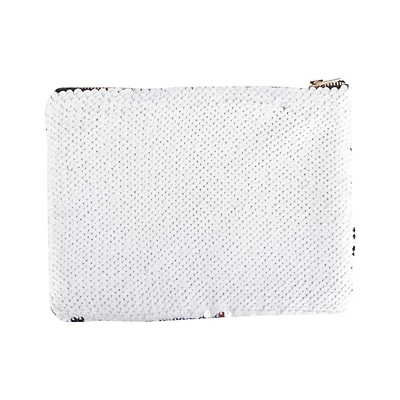 Craft Express Sublimation Sequin Makeup Bags, 2ct.