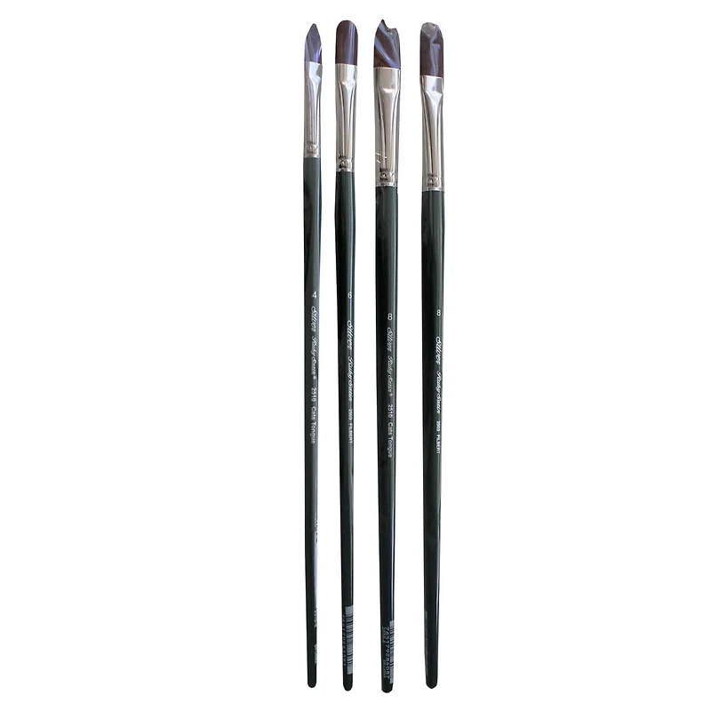 Silver Brush Limited Ruby Satin® 4 Piece Brush Set