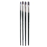 Silver Brush Limited Ruby Satin® 4 Piece Brush Set