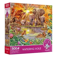 Assorted Foil 500 Piece Puzzle