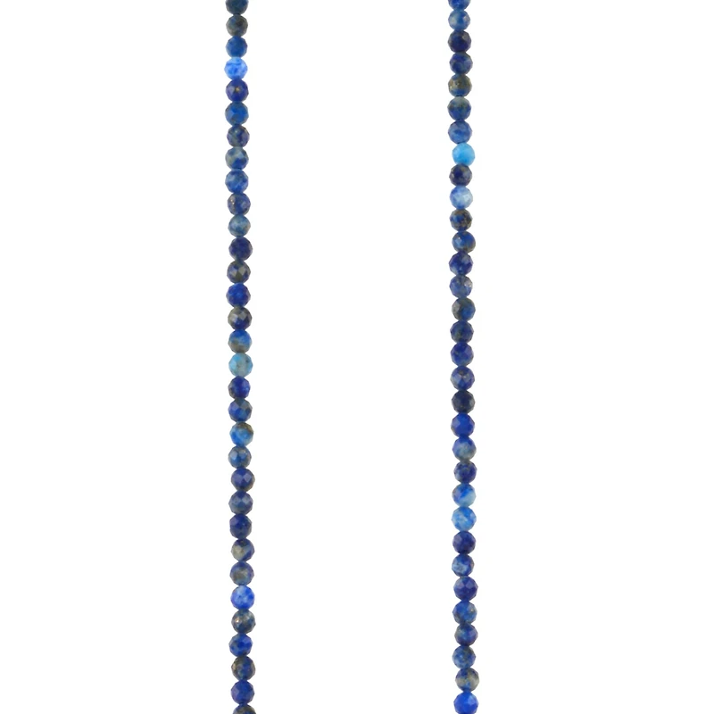 Dyed Lapis Faceted Round Beads, 2mm by Bead Landing™