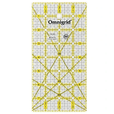 Omnigrid® 4" x 8" Rectangle Quilting & Sewing Ruler