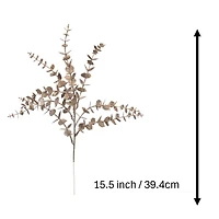 15.5" Champagne Glitter Eucalyptus Pick by Ashland®