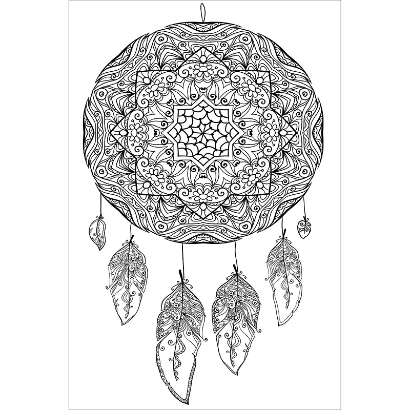 Design Works™ Dream Catcher Zenbroidery Stamped Embroidery Kit
