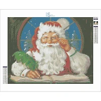 Sparkly Selections Naughty or Nice Diamond Painting Kit, Round Diamonds
