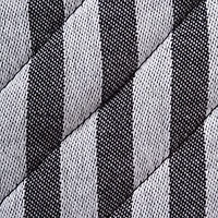 DII® Black & White Striped Oven Mitt & Potholder Set